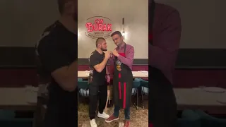 Khabib vs Chef Burak 🦅 😅