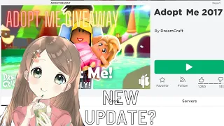 ADOPT ME 2017 UPDATE??? *GIVEAWAY*