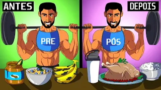 Alimentos para Comer Antes e Depois do Treino de Musculação ou Calistenia | CORPO HIPERTROFIADO