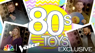 Kelly, John, Nick and Blake Remember These Totally Tubular Toys - The Voice 2021