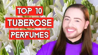 TOP 10 TUBEROSE Perfumes - From Mainstream to Niche - From Cheapies to Expensive Fragrance Florals