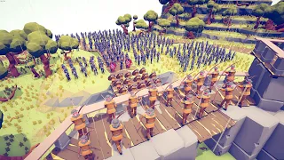 CAN 200x KING ARMY CAPTURE ENEMY CASTLE? - Totally Accurate Battle Simulator TABS