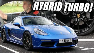 This *HYBRID TURBO* Porsche 718 Cayman is NUTS! *Meth Injected*