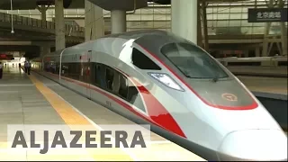 China unveils world's fastest bullet train