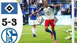 Hamburger SV vs Schalke 04 5-3  | 2. Bundesliga 2023 | Goals and Highlights