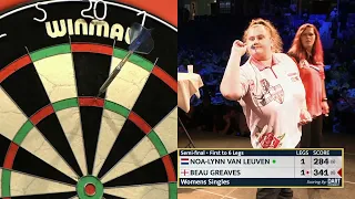 WDF World Cup 2023 - Womens Singles Semi Final - Noa Lynn Van Leuven vs Beau Greaves