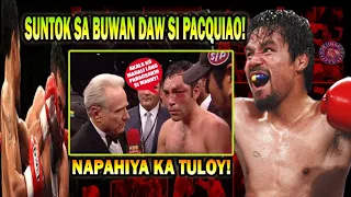 👊🇵🇭SUNTOK SA BUWAN LANG DAW SI PACQUIAO SA KANILANG LABAN | AYON BUGBOG LANG ANG INABOT