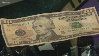 Dallas businesses warning others about customers using counterfeit cash