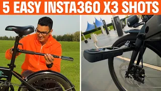 5 Easy Insta360 X3 Shots & Insta360 App Editing Tutorial