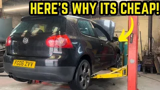 REBUILDING THE CHEAPEST MK5 GOLF GTI IN THE UK!