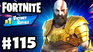 Kratos! God of War! Duos #1 Victory Royale! - Fortnite - Gameplay Part 115