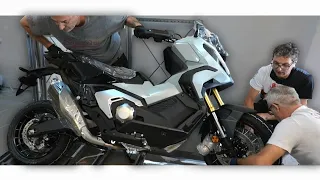 unboxing 2024 - HONDA X-ADV 750 scooter new model