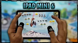 IPAD MINI 6 | PUBG MOBILE 4-FINGERS CLAW + GYRO HANDCAM GAMEPLAY