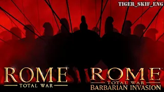 Rome: Total War + Barbarian Invasion - all intro videos + all prehistory to the historical battles