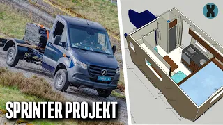 Unser neuestes Bauprojekt!😍 4x4 Sprinter Camper Umbau Teil 1