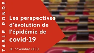 Table ronde au Sénat sur l’évolution de l’épidémie de Covid-19