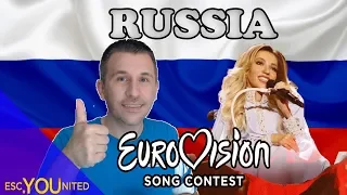 Russia in Eurovision: All songs from 1994-2018 (REACTION)