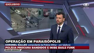 Comandante da PM fala sobre morte de policial em operação em Paraisópolis