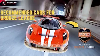 Recommended Car For Bronze League Multiplayer - Asphalt 9