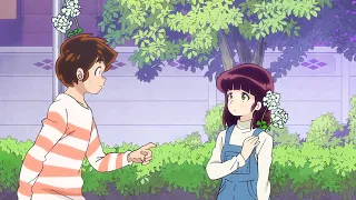 Ataru and Shinobu try the weird talking flowers!  ^_^  "Urusei Yatsura 2024" - うる星やつら