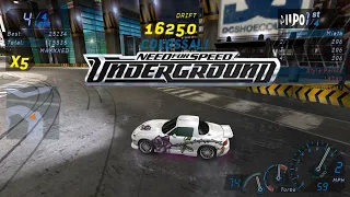 Need For Speed Underground  [PC] (4K)  Gameplay Hard No Commentary