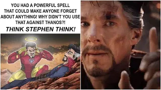 Why Doctor Strange Didn't Use Spells To Manipulate Thanos' Memory?