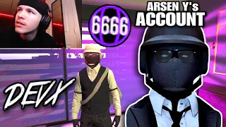 I went on ARSEN Y's Famous GTA Modded Account in GTA Online... (the biggest tryhard youtuber?)