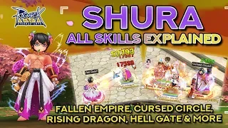 SHURA SKILLS DEMO + EXPLANATION | Ragnarok Mobile Eternal Love