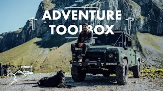 Land Rover Defender 130 a true ADVENTURE TOOLBOX with Dany Kunz