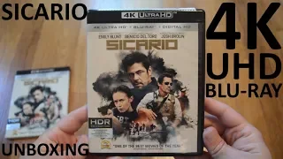 Unboxing Sicario 4K Ultra HD + Blu-Ray + Digital HD