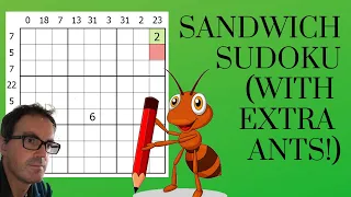 Sandwich Sudoku (With Extra Ants!)