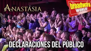 ANASTASIA - Declaraciones del Público (Madrid, 2018)