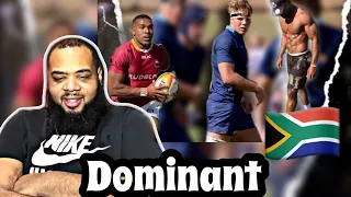 THE BEST South African School Rugby 2022 | Schoolboy Rugby Big Hits, Steps, Bumps!!! | REACTION
