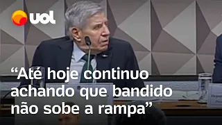 General Heleno fala de mensagens sobre a posse de Lula: ‘Bandido não sobe a rampa’