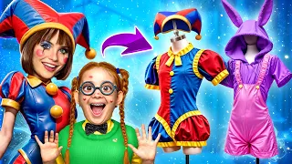 From Nerd to Popular Pomni Makeover! How to Become Pomni! The Amazing Digital Circus!