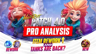 WILD RIFT PATCH 4.0  ANALYSIS | Tank Meta is Back?