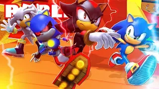 Becoming SHADOW the HEDGEHOG with SONIC in ROBLOX