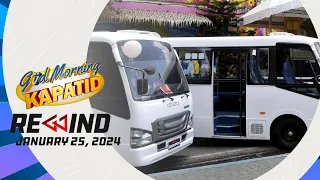 Güd Morning Kapatid Rewind | January 25, 2024 #FrontlineRewind