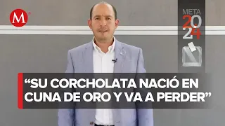 Marko Cortés afirma que Xóchitl Gálvez le ganará a la 'corcholata' impuesta de Morena