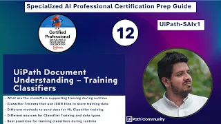 Specialized AI Professional Certification Prep | Ep12| Training DU Classifiers | @LahiruFernando