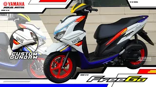 SELALU MENGHADIRKAN DESIGN TERBARU YAMAHA MEKAR MOTOR! FREEGO CUSTOM GUNDAM DESIGN TERBARU!!!