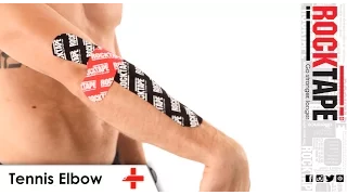 RockTape - Kinesiology Tape Instruction - Tennis Elbow