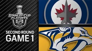 NHL 18 PS4. 2018 STANLEY CUP PLAYOFFS SECOND ROUND GAME 1: WEST JETS VS PREDATORS. 04.27.2018 !