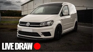 VW Caddy Competition LIVE DRAW!!