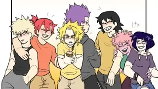 What they did for Kaminari and Shinso Bday :D