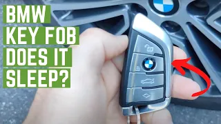 Do BMW key fobs go to sleep? | Preventing keyless theft | BMW 530e MY 2020 Tested