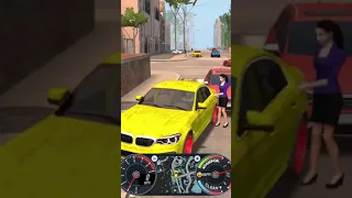 Taxi sim 2020 🚖👮‍♂️l BMW Uber car driving in city l car game 2021