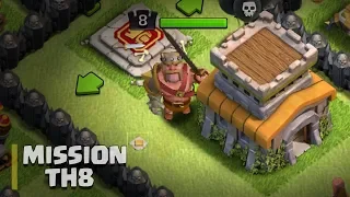 Hog Attacks and Base Building | Mission TH8 EP 01 | Clash of Clans - COC