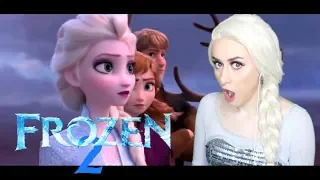 ELSA REACTS: FROZEN 2 TRAILER