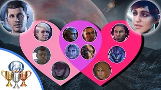 Mass Effect Andromeda All Romances Guide - Matchmaker - All 14 Possible Romances & Relationships